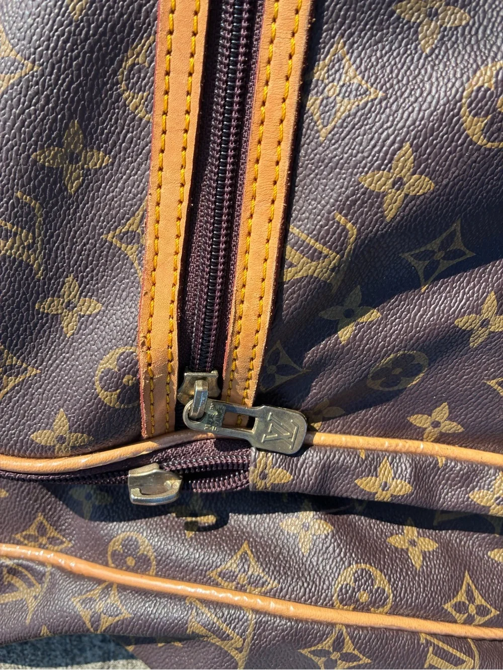 Louis Vuitton Brown Monogram Travel Garment Bag